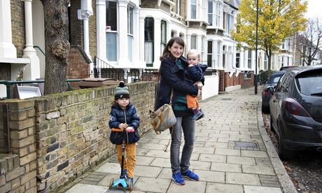 Rebecca Ley and her children