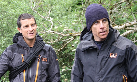 Buddies … Bear’s Wild Weekend With Ben Stiller. Photograph: Channel 4