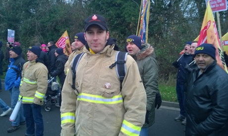 Firefighter Ross in Aylesbury