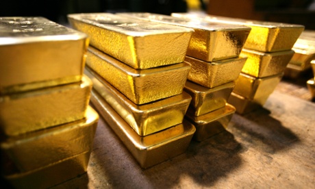Gold in demand. Photo: Sebastian Derungs/AFP/Getty Images
