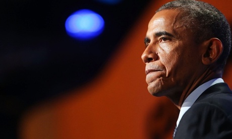 Barack Obama at the UN headquarters in New York.