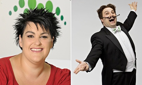 Go Compare founder Hayley Parsons and Gio Campario