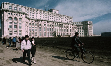 The palace built by Nicolae Ceaușescu