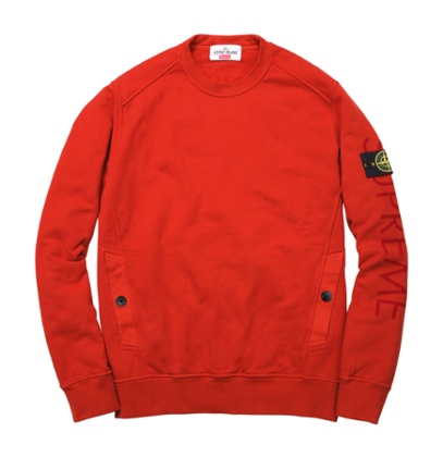 Stone Island X Supreme sweatshirt