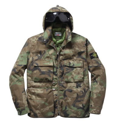 Stone Island x Supreme camo jacket