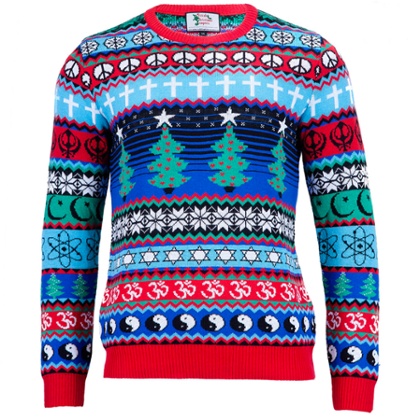 The politically correct Christmas jumper.
