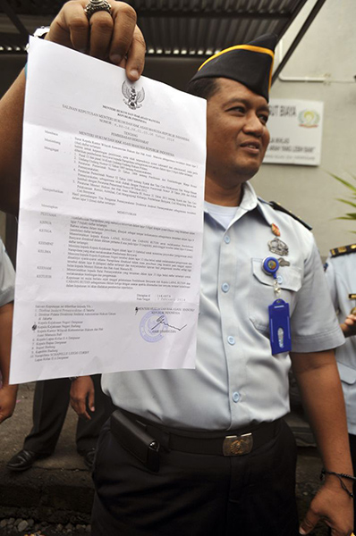 Corby: Head of Prison 