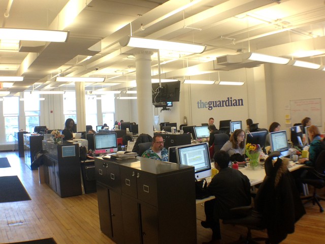 How Guardian is made: Us Office Education Centre resource