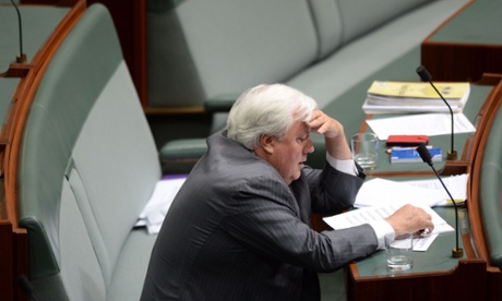 Clive Palmer returned to one of his favourite subjects, the Australian Electoral Commission in question time.