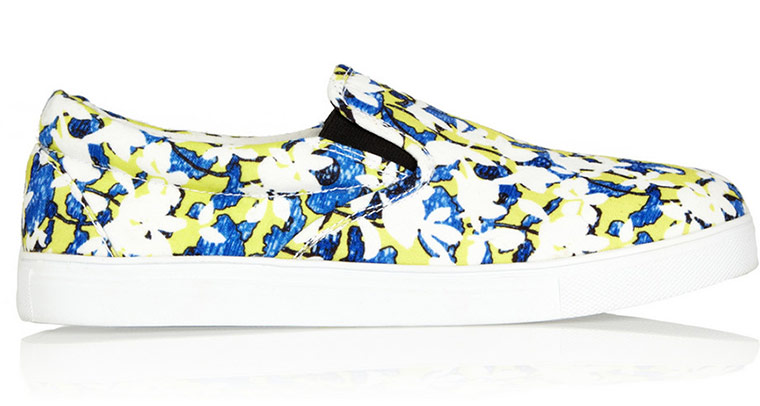 Skate trainers: Floral