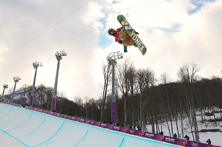 Shaun White: Snowboard - Winter Olympics Day 4