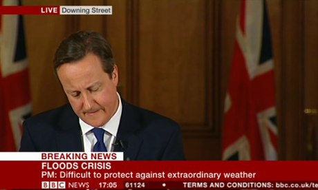 David Cameron at his press conference
