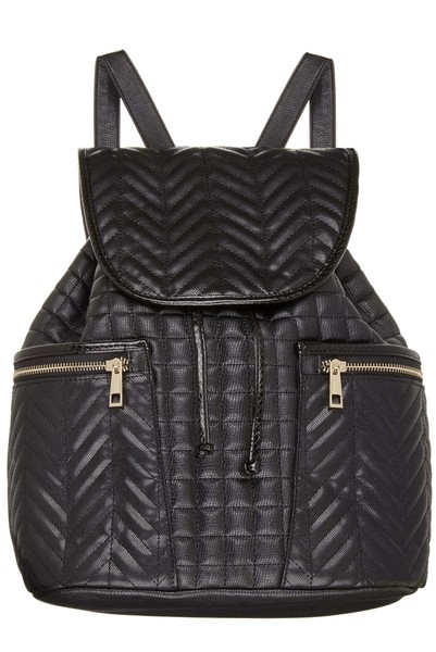 7 Best Backpacks: Black leather rcuksack