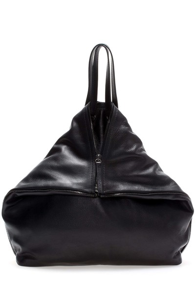 7 Best Backpacks: Black leather backpack