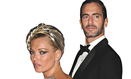 Kate Moss and Marc Jacobs