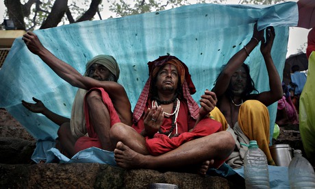 Tantric holy men.