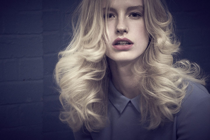 M&S best of British: Blue collar top