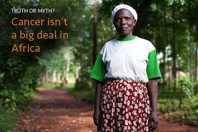 Woman in green and white shirt