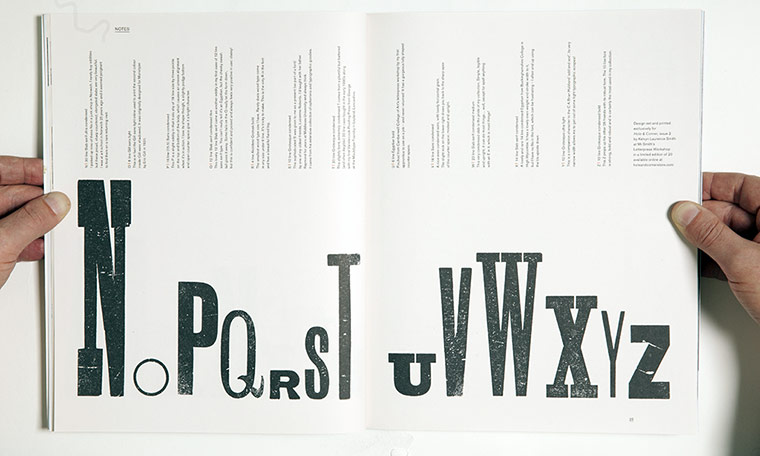 Magazine design: Magazine design Hole & Corner magazine