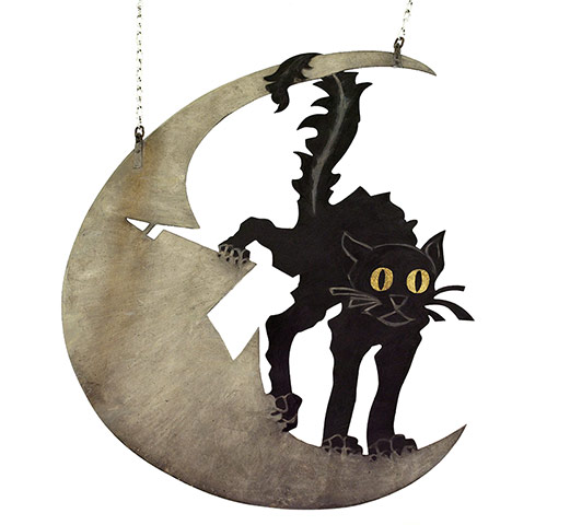 Paris 1900: Sign for Le Chat Noir cabaret