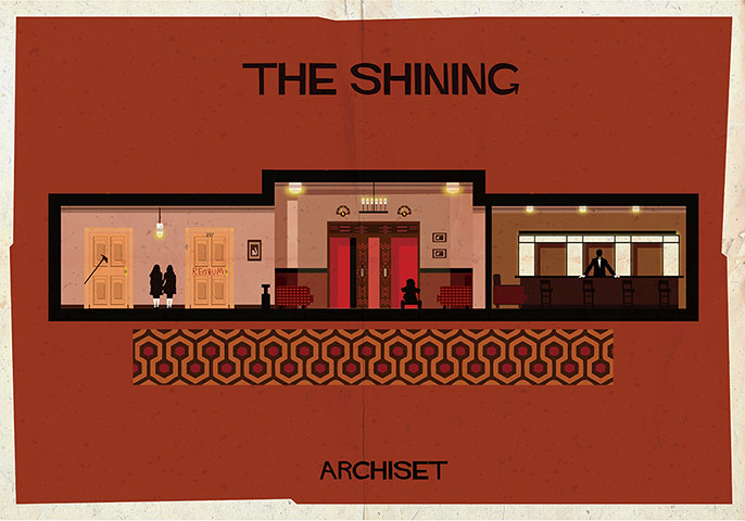 Architecture film posters: Architecture film posters by Federico Babina