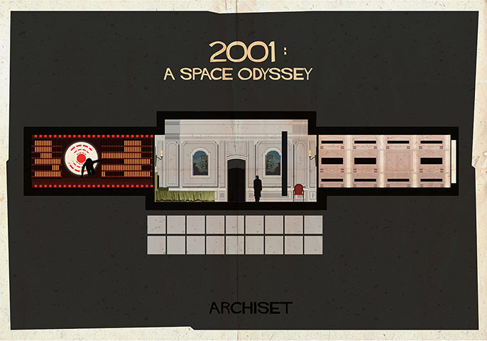 Architecture film posters: Architecture film posters Federico Babina