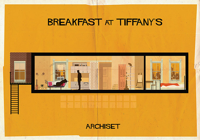 Architecture film posters: Architecture film posters Federico Babina