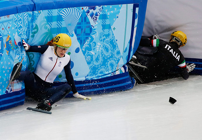 Britain on day six: Short Track Speed Skating