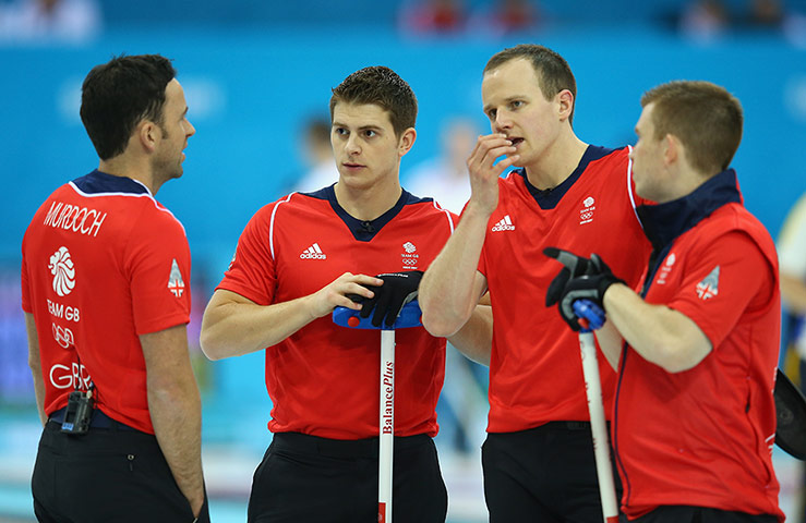 Britain on day six: Curling - Winter Olympics Day 6