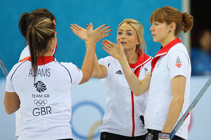 Britain on day six: Curling - Winter Olympics Day 6