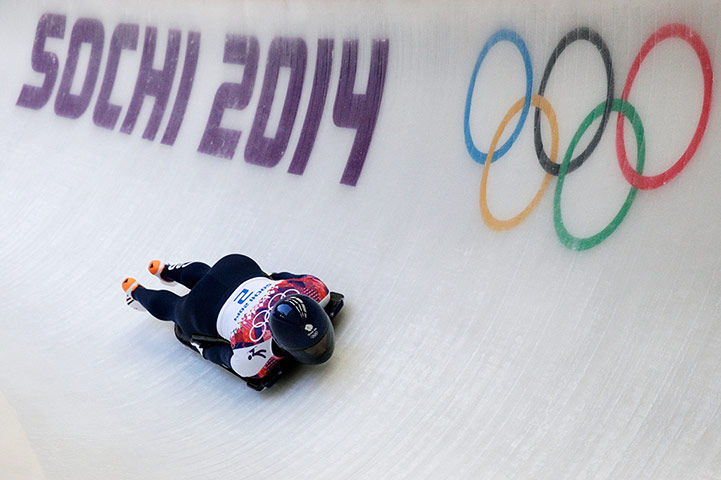 Britain on day six.: Skeleton - Winter Olympics Day 6
