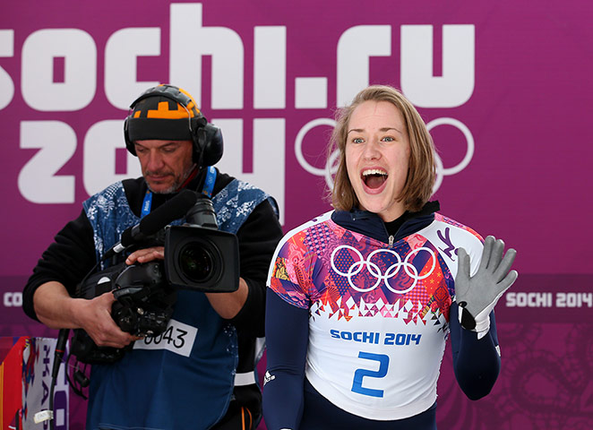 Britain on day six.: Sochi Winter Olympic Games - Day 6