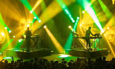 Disclosure on stage in New York.