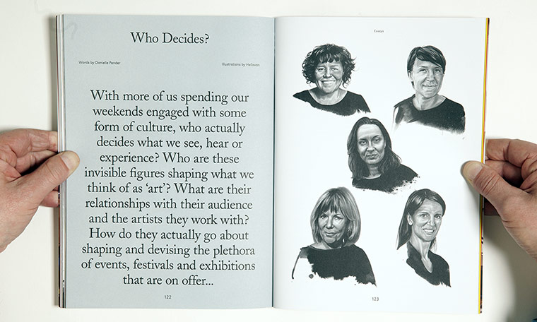 Magazine design: Magazine design Riposte magazine