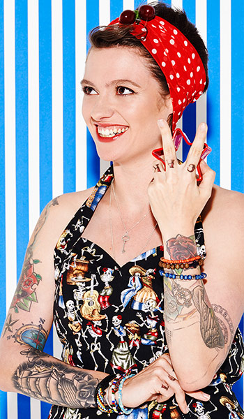 Jack Monroe portraits: Jack Monroe