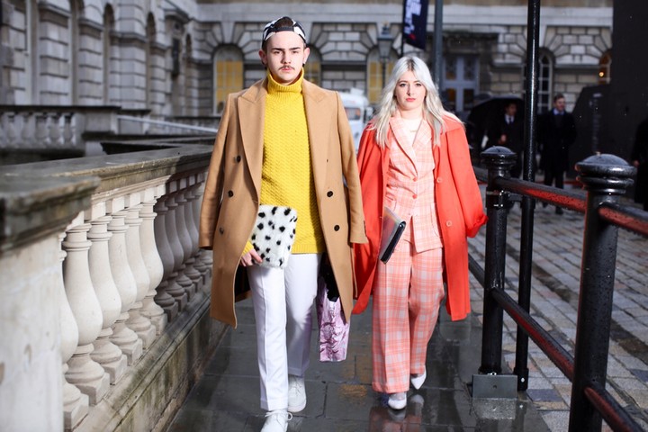 LFW vox pops: Couple2 at London Fashion Week
