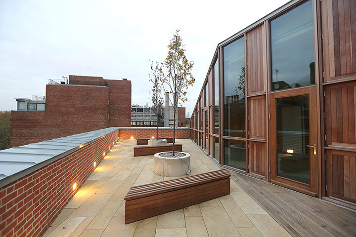 Architecture: Saw Swee Hock Student Centre terrace