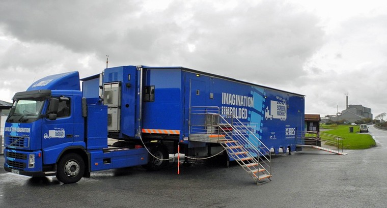 GuardianWitness Cinemas: The ScreenMachine visiting Islay