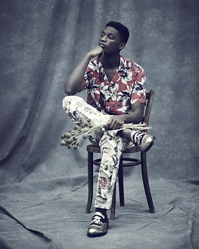 The fashion: Floral menswear shoot for the Fashion, Issue 2. Spring/ Summer 2014