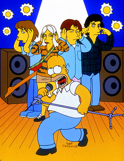 Kim Gordon: THE SIMPSONS