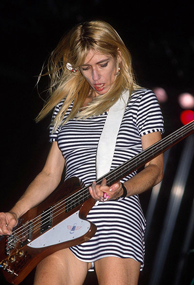 Kim Gordon: Reading Rock Festival, Britain - 1991