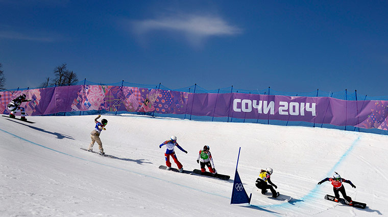 snowboard cross: Snow Boarding