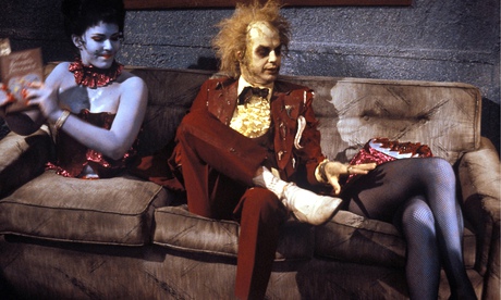 Michael Keaton as Beetlejuice. 