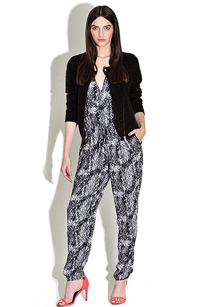 Line-up: Jumpsuits: Knitted bomber