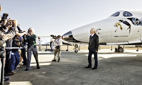 Richard Branson SpaceShipTwo