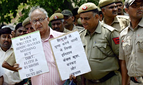 The Hindus protest