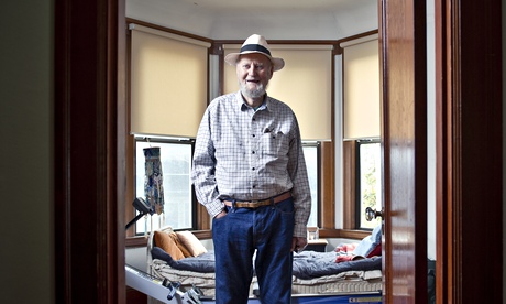 Old school: Lawrence Ferlinghetti of City Lights book shop. Photograph: Barry J Holmes for the Observer