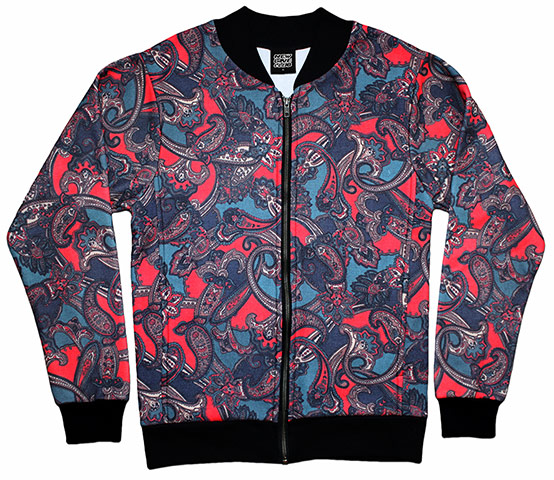 Wish list: Men's bombers: Paisley