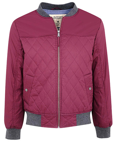 Wish list: Men's bombers: Berry