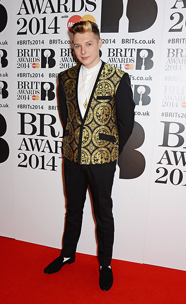 Brit Awards red carpet: John Newman